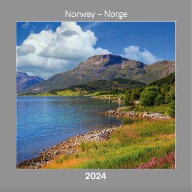 Kalender 2024 Norge 30x30cm