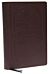 KJV, Large Print Center-Column Reference Bible, Verse Art Cover Collection, Genuine Leather, Brown,