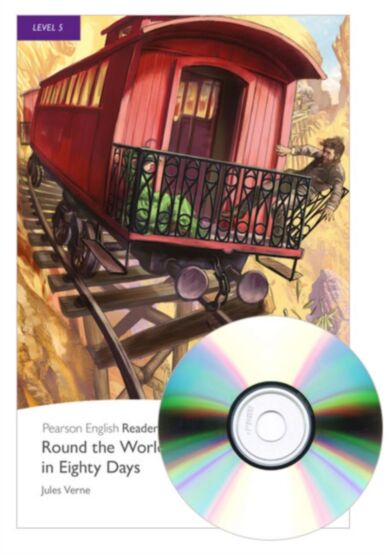 Level 5: Round the World in Eighty Days Book and MP3 Pack