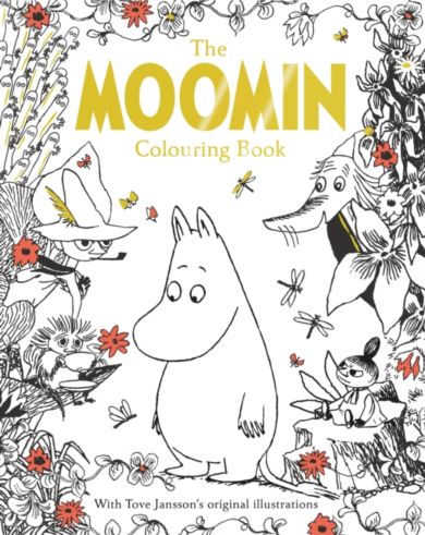 The Moomin colouring book