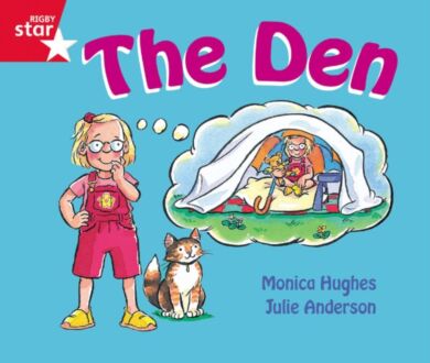 Rigby Star Guided Reception Red Level: The Den Pupil Book (single)