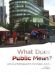 What does public mean?