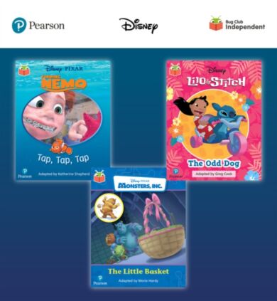 Pearson Bug Club Disney Reception Pack D, including decodable phonics readers for phases 2 to 4: Fin