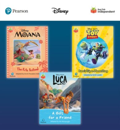 Pearson Bug Club Disney Year 1 Pack B, including decodable phonics readers for phase 5: Moana: The K