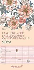 Kalender 2024 Floral 22x45cm