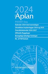 Kalender 2024 Aplan Pocket Dag årssett