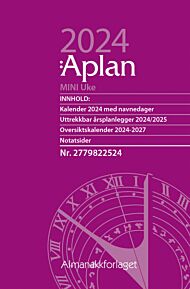 Kalender 2024 Aplan Mini Uke årssett