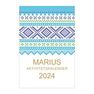 Aktivitetskalender 2024 Marius