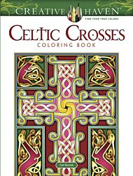 Creative Haven Celtic Crosses Coloring Book