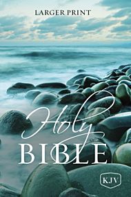 KJV, Holy Bible, Larger Print, Paperback, Comfort Print