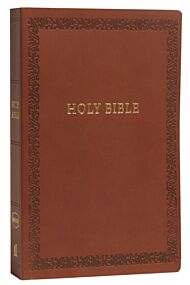 NKJV, Holy Bible, Soft Touch Edition, Leathersoft, Brown, Comfort Print