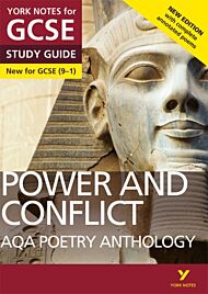 AQA Poetry Anthology - Power and Conflict: York Notes for GCSE everything you need to catch up, stud