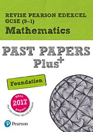 Pearson REVISE Edexcel GCSE Maths Foundation Past Papers Plus inc videos - 2023 and 2024 exams