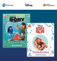 Pearson Bug Club Disney Year 2 Pack B, including Orange and Purple band readers; Finding Dory: A Day