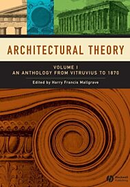 Architectural Theory, Volume 1