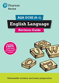Pearson REVISE AQA GCSE (9-1) English Language Revision Guide: For 2024 and 2025 assessments and exa