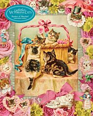 Cynthia Hart's Victoriana Cats: Basket of Mischief 1,000-Piece Puzzle