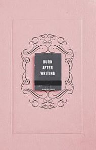 Burn after writing