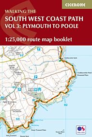 South West Coast Path Map Booklet - Vol 3: Plymouth to Poole