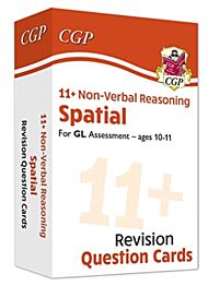 11+ GL Revision Question Cards: Non-Verbal Reasoning Spatial - Ages 10-11