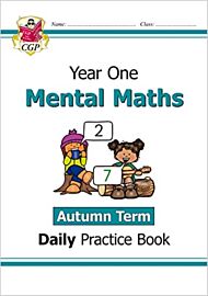 KS1 Mental Maths Year 1 Daily Practice Book: Autumn Term