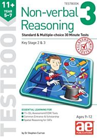 11+ Non-verbal Reasoning Year 5-7 Testbook 3