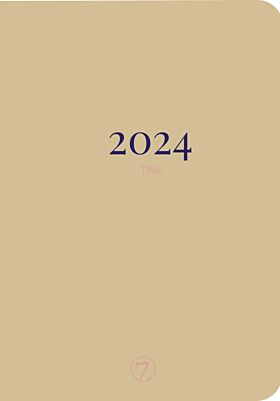 Kalender 2024 7.Sans Time Trend imitert skinn