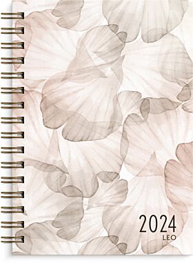 Kalender 2024 Grieg Leo A5 Blomst