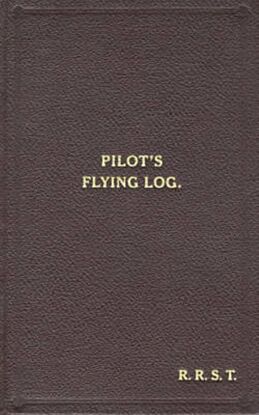 W/Cdr Robert Stanford Tuck Facsimile Flying Log Book