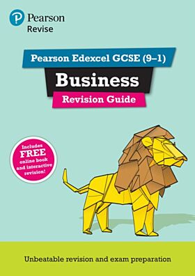 Pearson REVISE Edexcel GCSE (9-1) Business Revision Guide: For 2024 and 2025 assessments and exams -