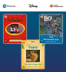 Pearson Bug Club Disney Year 1 Pack D, including decodable phonics readers for phase 5; The Incredib