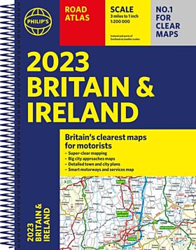 2023 Philip's Road Atlas Britain and Ireland