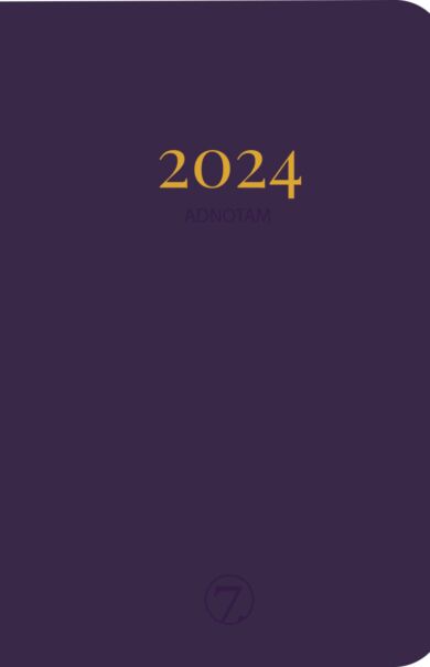 Kalender 2024 7.Sans Adnotam Trend imitert skinn