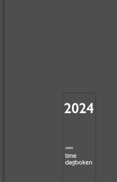 Kalender 2024 7.Sans Timedagboken innbundet