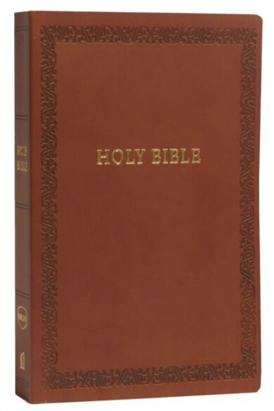 NKJV, Holy Bible, Soft Touch Edition, Leathersoft, Brown, Comfort Print