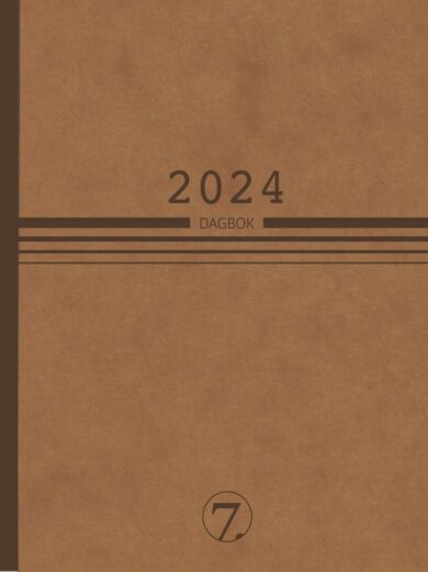 Kalender 2024 7.Sans Dagbok Nature A5 kartong