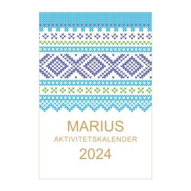 Aktivitetskalender 2024 Marius