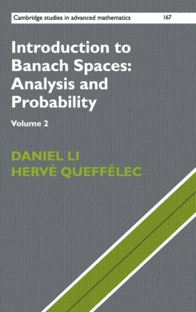 Introduction to Banach Spaces: Analysis and Probability