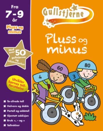 Pluss og minus. 7-9 år. Gullstjerne