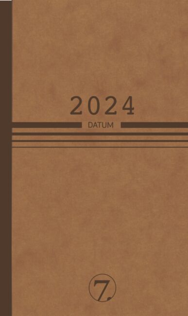 Kalender 2024 7.Sans Datum Nature, kartong